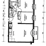 Appartement Familial, 2 Ch., Balcon + Parking